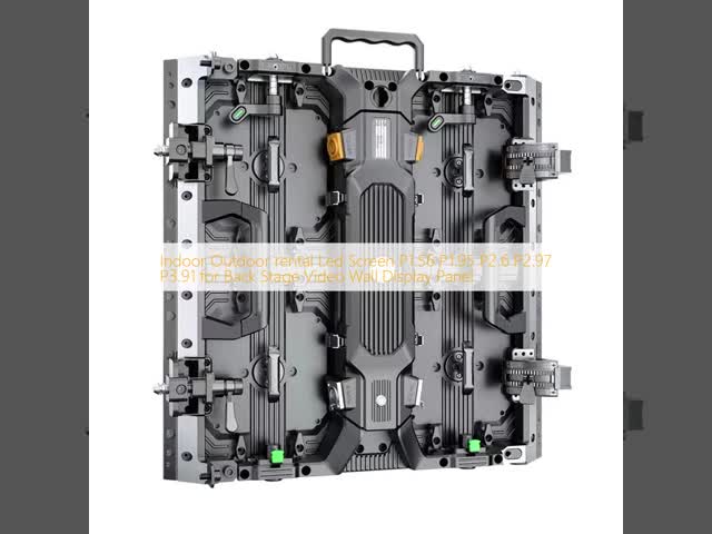 Indoor Outdoor rental Led Screen P1.56 P1.95 P2.6 P2.97 P3.91 for Back Stage Video Wall Display Panel