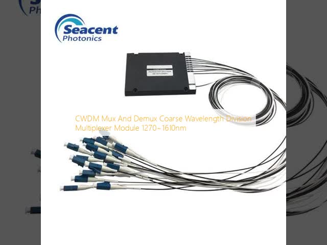 CWDM Mux And Demux Coarse Wavelength Division Multiplexer Module 1270~1610nm