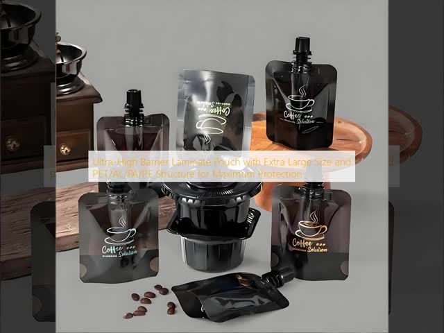 Custom Printed Stand Up Pouches Self Standing Packaging Solution High Oxygen Barrier