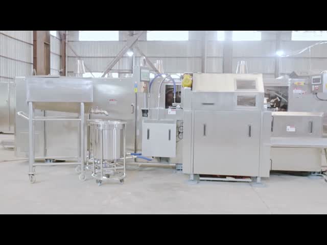 Ice Cream Cone Assembling Line Ensuring High Productivity Continuous Ice Cream Cone Production Capacity