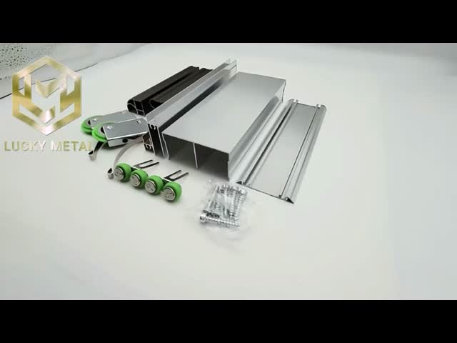OEM Extruded Aluminium Section Profiles Sliding Wardrobe