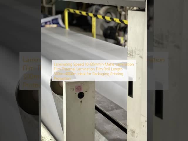 Soft Texture Matte Lamination Film with Anti-scratch Protection and Enhanced Durability for Thermal Lamination