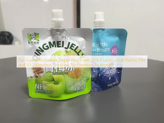 Gravure Printing Custom Shaped Pouch High Barrier Protection For Unique Brand Identity