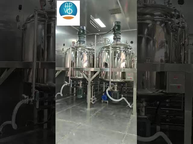 Vacuum Emulsifier Machine Cream Lotion Serum Sunscreen Making Homgoenzier Mixer For Cosmetics