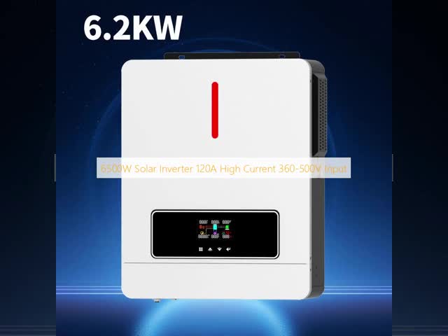 6500W Solar Panel Inverter With 120A High Current And 500V Input For Efficient Power Conversion