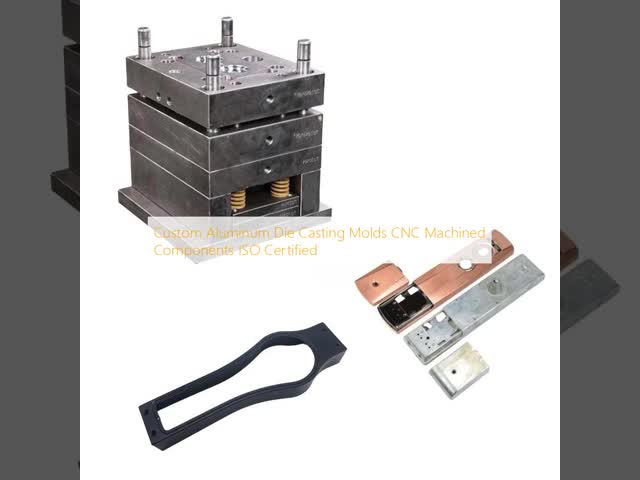 Custom Aluminum Die Casting Molds CNC Machined Components ISO Certified