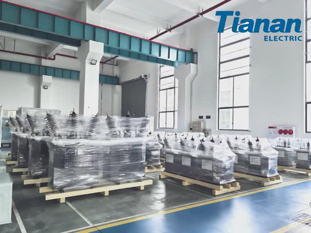 Off - Load Tap Changer Power Distribution Transformer Oil Immersed 10kv