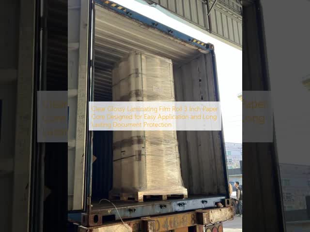 Clear Transparent Book Laminating Film with BOPP Or Polyester PET Material for Waterproof Tear-resistant Scratch-resistant Protection