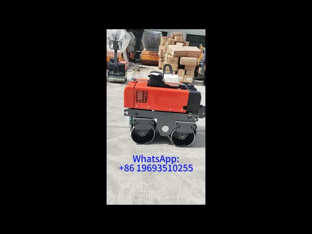 800kg Double Drum Road Roller SVH80 With 6kW Diesel Engine For Sale