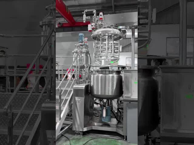 Industrial Syrup Making Machine Stainless Steel Heating Mixer Tank For Liquid Soap