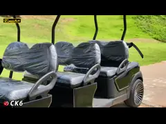 Safe & Comfortable Electric Golf Cart 6 Seats & 2 Rear for 8 Passengers High Speed Long Range