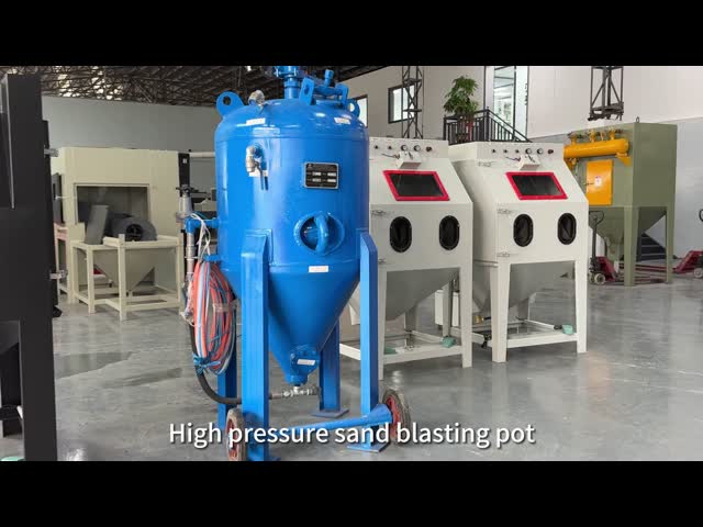 Mixed Water Sand Blaster High Pressure Sandblasting Pot