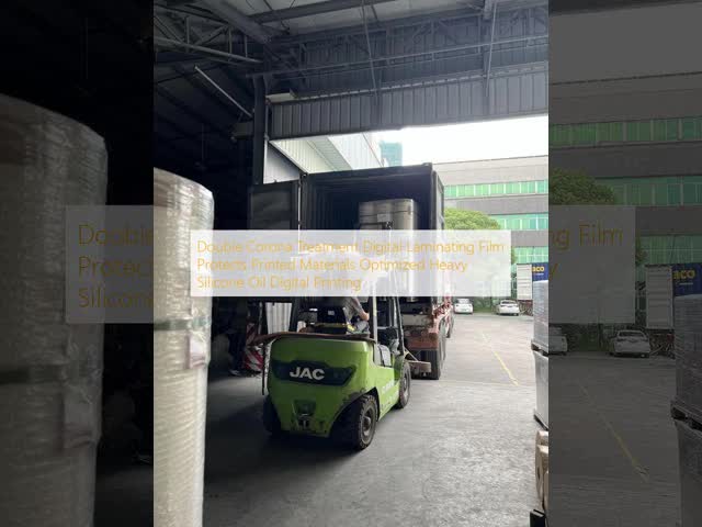 Double Corona Treatment Digital Laminating Film Waterproof Scratch-resistant Hot Lamination Film