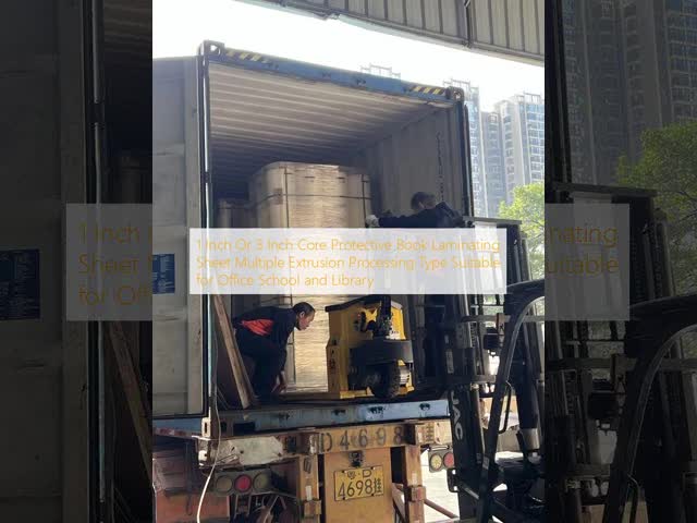 1 Inch Or 3 Inch Core Book Laminating Film with 50m to 4500m Roll Length in Clear Or Transparent Finish