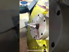 China Solid 350mm 5 6 8 10 13inches Cnc Power Chuck 3 Jaw Hydraulic Lathe Chuck supplier
