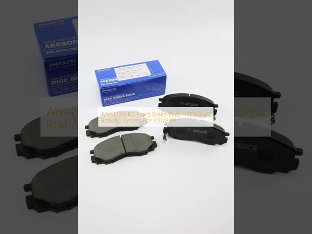 Weather Proof Front Brake Pads D1060-EW81A AKEBONO Braking System For V31/P##