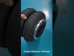 93740 245 actuadores enrollados dobles del aire de la distancia de centro del tornillo de Torpress 145m m de la amortiguación de aire con resorte de