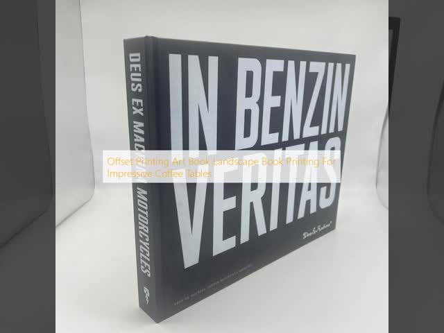 Offset Printing Art Book Landscape Book Printing For Impressive Coffee Tables