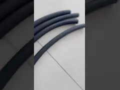 China Flexible Dredging Ceramic Hose Pipe And Bends Rubber Lined supplier