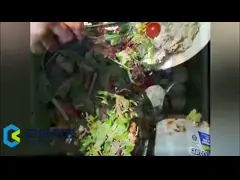 Food Waste To Fertilizer Recycling Drying Treatment Compost Dewatering Machine Disposer Shredder