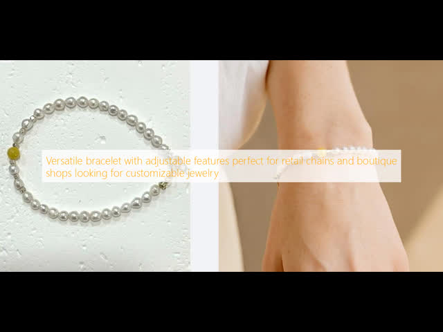 Versatile bracelet with adjustable features perfect for retail chains and boutique shops looking for customizable jewelry