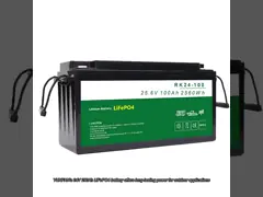 24V 280Ah Low Self-Discharge Lithium Iron Phosphate LiFePO4 Battery For Long-Lasting Outdoor Applications