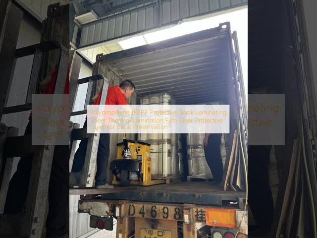Transparent Soft Book Laminating Film with Heat-activated Adhesive for Hot Lamination
