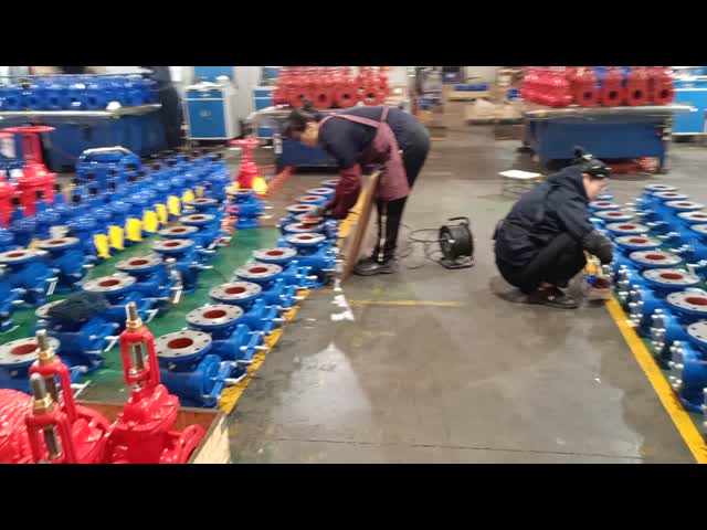 Manual Handlebar Control Fire Protection Clamp Wafer Type Butterfly Valve