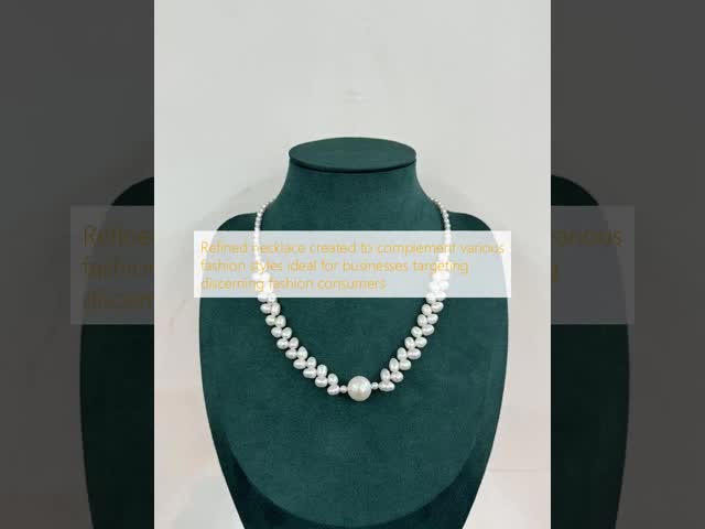 Refined necklace created to complement various fashion styles ideal for businesses targeting discerning fashion consumers