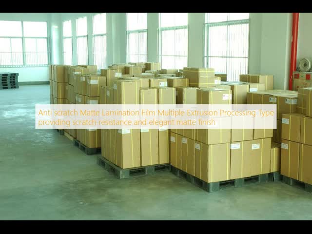 Thermal Lamination Matte Lamination Film with Scratch Resistance and Elegant Matte Finish