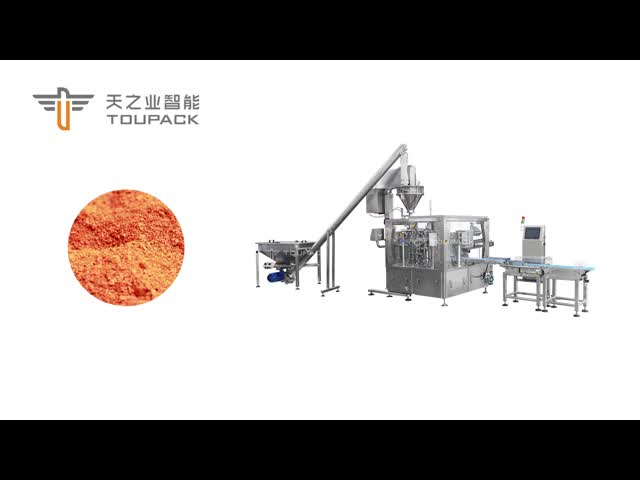 VFFS Packing 1kg 5kg Wheat Flour Powder Auger Filler Machine