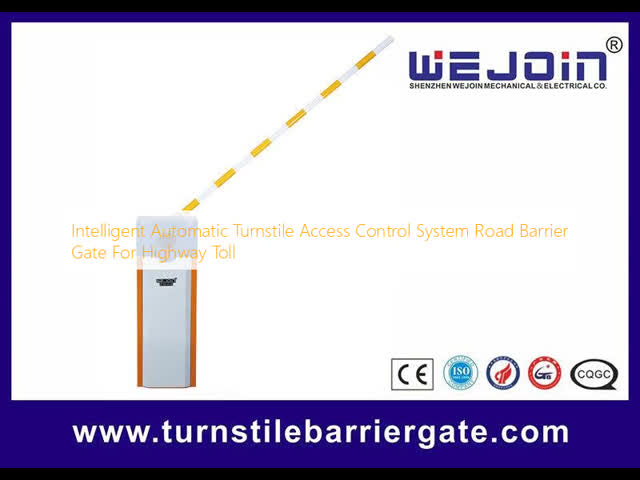 Intelligent Automatic Turnstile Access Control System Road Barrier Gate For Highway Toll