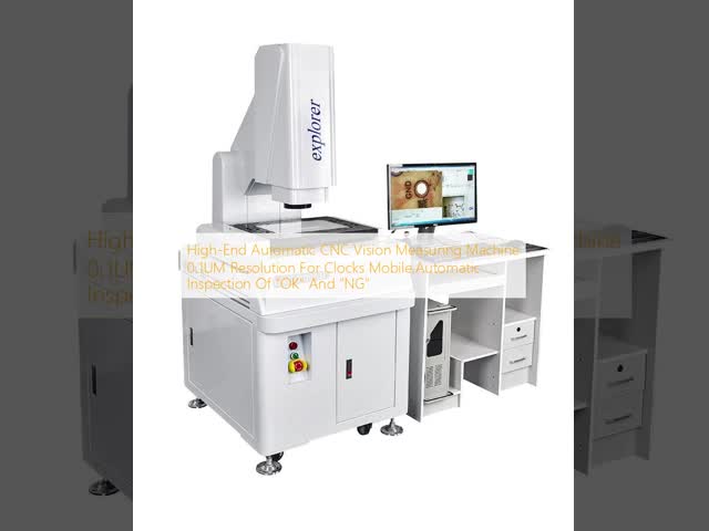 CNC Vision Measuring Machine featuring easy to 3D inspection software for fast comprehensive product and dimension analysis