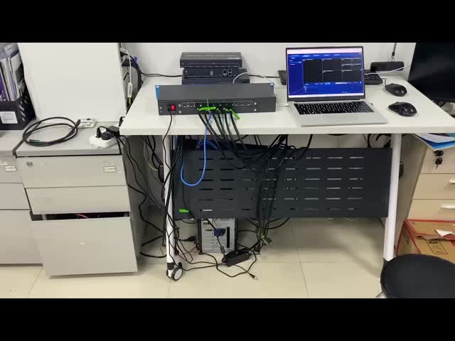 64-Channel 4K60 Video Wall Controller with 1080P and 1200P Resolution Multi-Screen Splicing Processor