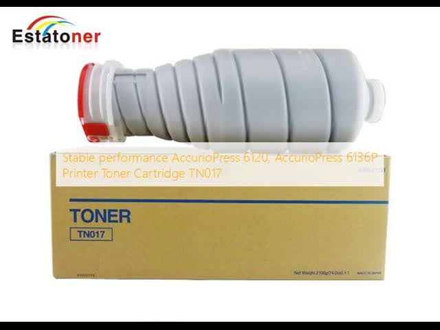 Stable performance AccurioPress 6120, AccurioPress 6136P Printer Toner Cartridge TN017