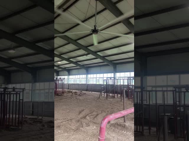 Industrial Powerful Ceiling Fans for Agricultural and Livestock Barns
