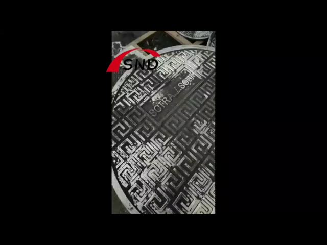 High Strength Ductile Iron Manhole Cover with Good Toughness and Strong Corrosion Resistance for Heavy Load Applications
