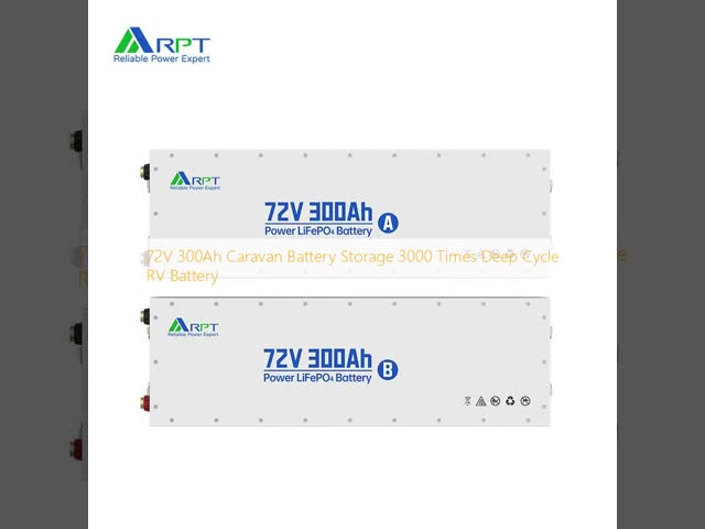 72V 300Ah Caravan Battery Storage 3000 Times Deep Cycle RV Battery