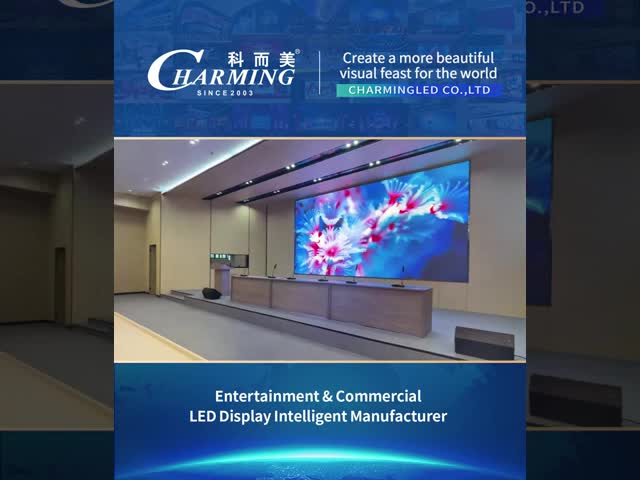 7680Hz HD P1.53 Indoor Led Advertising Panel for Immersive Brand Image Wall