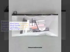 Hot Holographic Laser Reflective Pvc Zipper Bag for Cosmetics Packaging