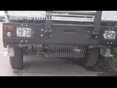 China 20 / 40 Feet Container Side Loader Truck 37 Tons For Container Loading And Lifting supplier