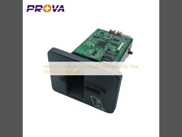 Metal Frame Kiosk Card Reader With Long Life Time CE/ROHS Certificate