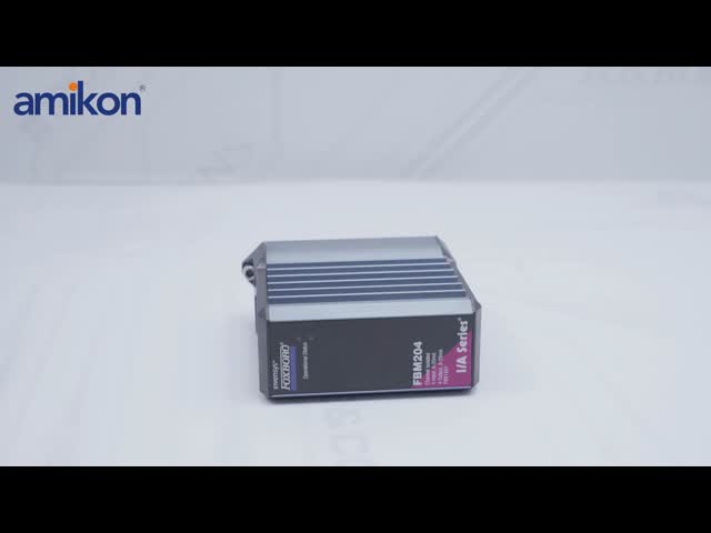 FOXBORO FBM204 I/O Interface Module with 4 Inputs/4 Outputs for Class G3 Harsh Environments