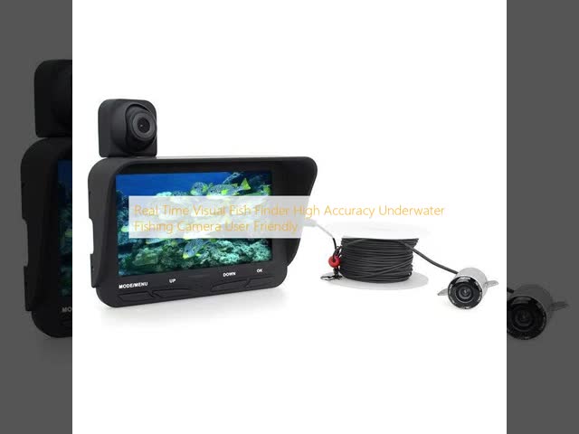 Real Time Visual Fish Finder High Accuracy Underwater Fishing Camera User Friendly