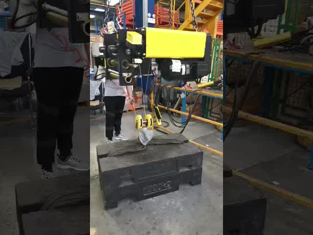 10ton Low Headroom Electric Wire Rope Hoist with Schneider Motor