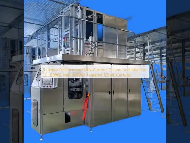Aseptic Carton Filling Machine with 3m³/min Air Consumption for 1000ml Prisma Square or Basis and SUS304 Material
