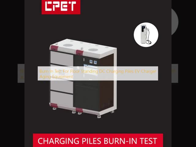 Floor-Standing EV Charger Burn In Chamber for DC Charging Piles with 132kW/bit Load 100-1000Vdc and 250A/bit Current