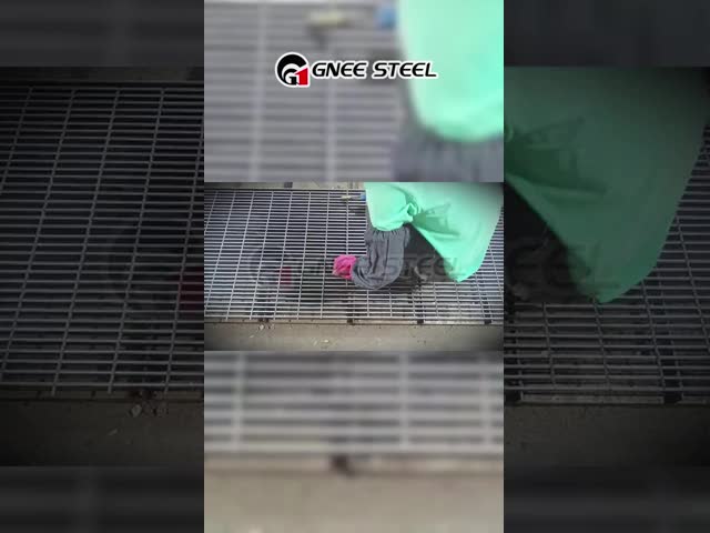 Heavy Duty Grating Trench Drain Cover/Steel Plate Floor Grating Non-Slip Stair Tread Grid/Drainage Ditch Cover Plate