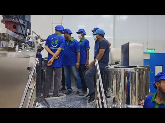 100L-1000L Vacuum Toothpaste Making Machine Suitable for Toothpaste Production Equipment