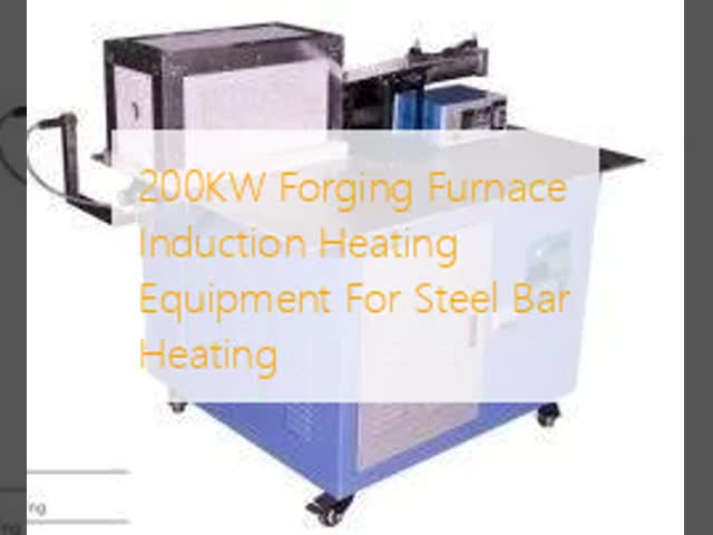 200KW Forging Furnace Induction Heating Equipment For Steel Bar Heating